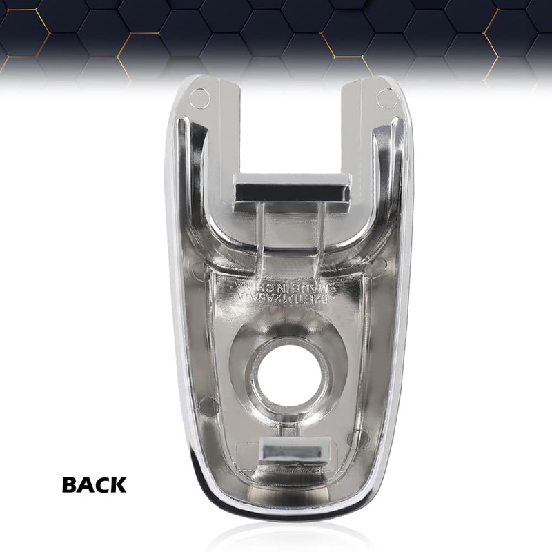 PIT66 Chrome Exterior Door Handle Lock Cylinder Cap Compatible with