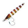 Major Craft Metal Jig First Jig 120g Zebra Red Gold