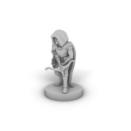 HAlfling Male Crossbow Ranger Tabletop DND Gaming Miniature
