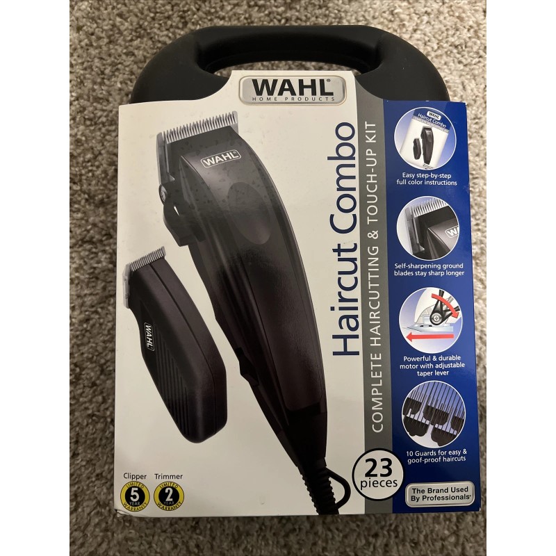 Wahl Haircut and Touch-Up Combo 23-Piece Complete Haircutting Kit *