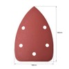 sourcing map Detail Sander Sandpaper, Triangular Sanding Paper, Hook and