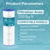 KEEPURE C200S Pool Filter Cartridge Compatible with CX200XRE, C-9442, PA200S,
