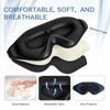 FlyCoco FlyCoco 99% Fully Block Out Light Eye Sleep Mask,