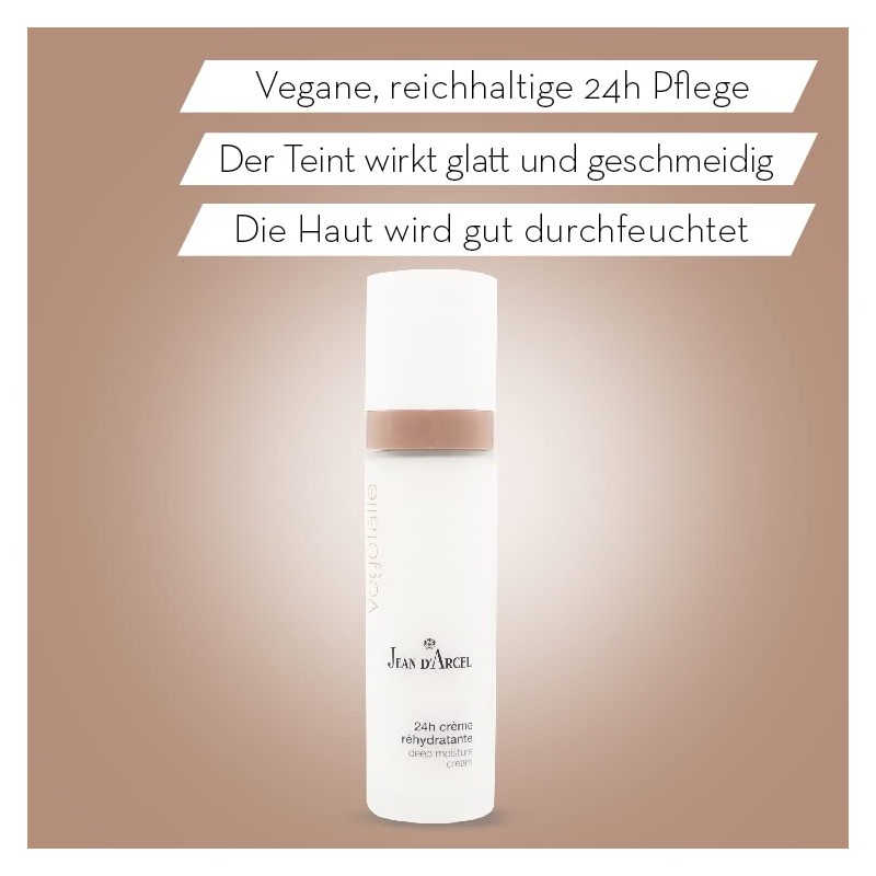 JEAN D'ARCEL VÉGÉTALIE 24-Hour Cream Réhydrant Intensive 24-Hour Cream for
