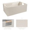 ANMINY 4PCS Storage Baskets for Organizing Collapsible Fabric Storage Bins