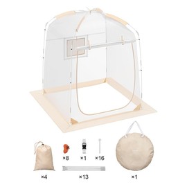 VEVOR Sports Tent Instant Tent Shelter Weather Proof 1 Person Clear Bubble Tent
