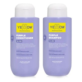 Yellow Silver Shampoo 500 Ml + Acondicionador 500 Ml