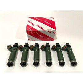 OEM 6 NEW OEM UPGRADE FUEL INJECTORS 23250-66010 FOR LANDCRUISER LX450 4.5L
