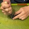 KAKURI Leather Corner Punch Tool 25mm Made in Japan, Professional