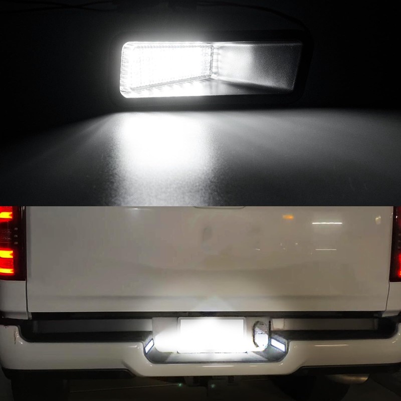 R&F Auto License Plate Lights for Ram 2500 3500 2019-2026