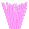 Dakoufish 12 Piece 9 Inch Reusable Plastic Thick Drinking Straws