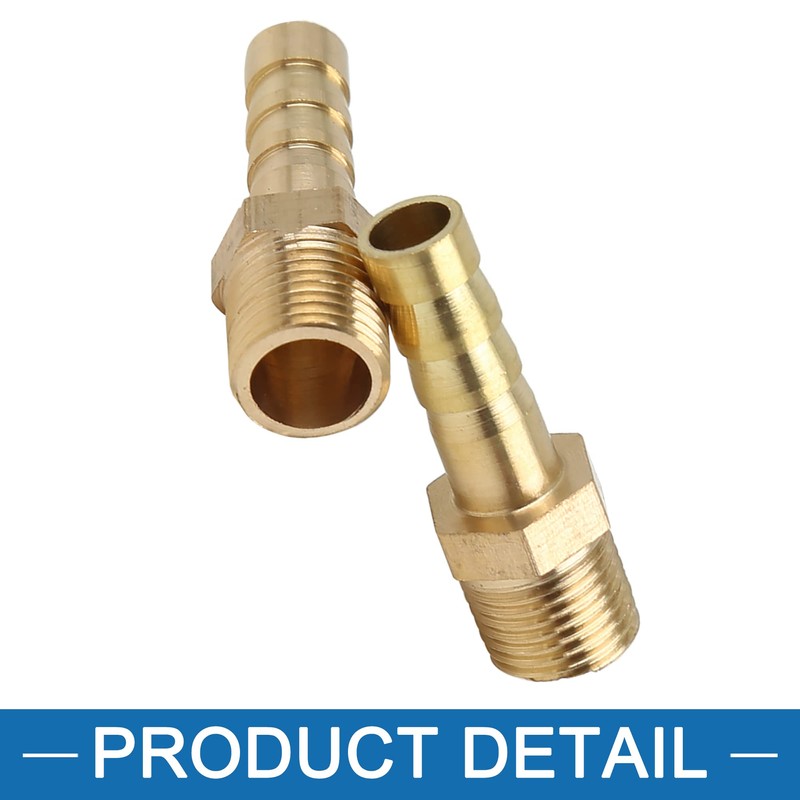 A ABSOPRO Brass Hose Fitting 6 mm Inner Diameter x