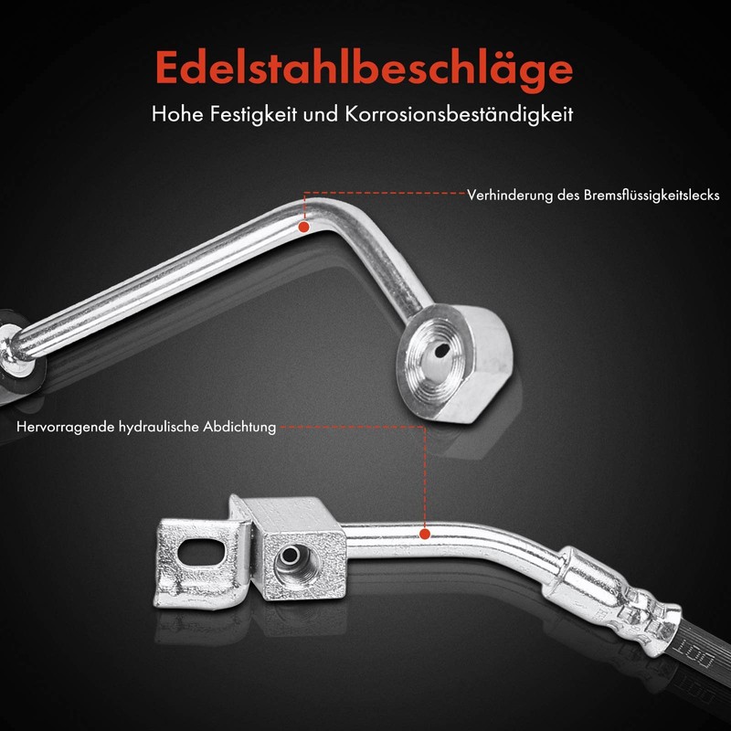 Frankberg Brake Hose Brake Hoses Front Right Compatible with Cherokee