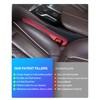 Homaupt Car Seat Gap Filler, 2 Pack PU Leather Fill