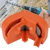 Drill Bit Grinding Sharpener Plastic Orange Effcient Versatile Electric Drill