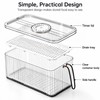 Refrigerator Storage Box for Food Organization – Clear Stackable Container