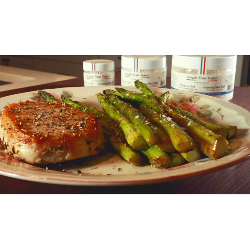 Straight from France French Fleur De Sel Finishing Sea Salt