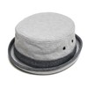 RUBEN SWEAT PORK PIE HAT, Large Sizes Available - grays