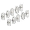 QUARKZMAN M6 Welding Nuts x 25PC Carbon Steel Weld Middle