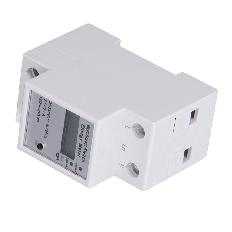 WIFI Smart Energy Meter LCD Display Household for Tuya 1