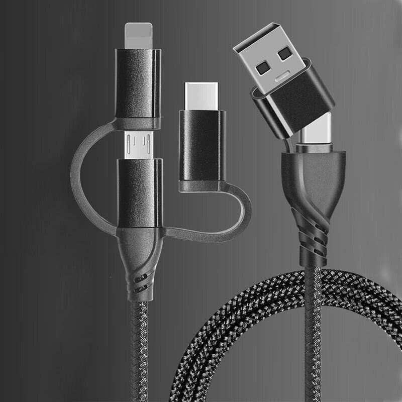 Universal 5 in 1 Fast USB Charging Cable Universal Multi