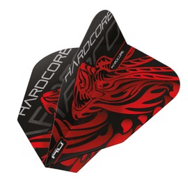 RED DRAGON Jonny Clayton V-Standard Dart Flights- 3 Sets Per Pack (9 Dart Flights in total)