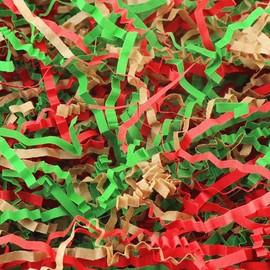 LKQBBSZ Crinkle Cut Paper Shred Filler, Raffia Paper Shredded Paper Stuffing for Gifts Wrapping Baskets Box Filling Easter Party Supply (Mixed)