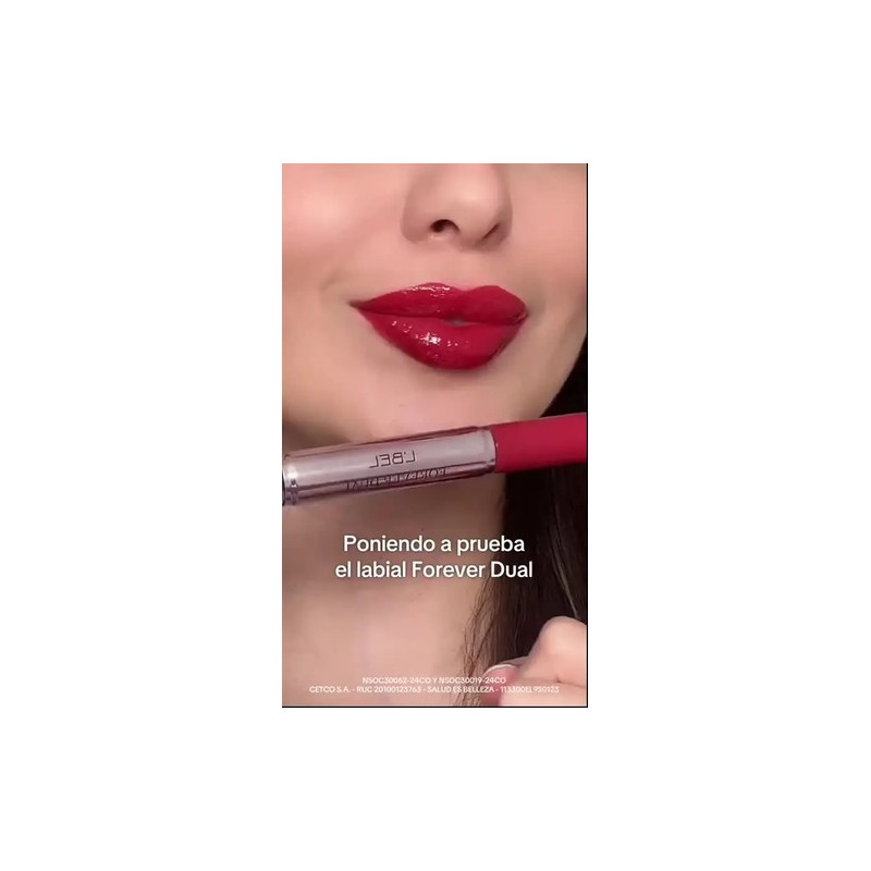 L'bel Labial En Barra Forever Dual Mate Larga Duración 5