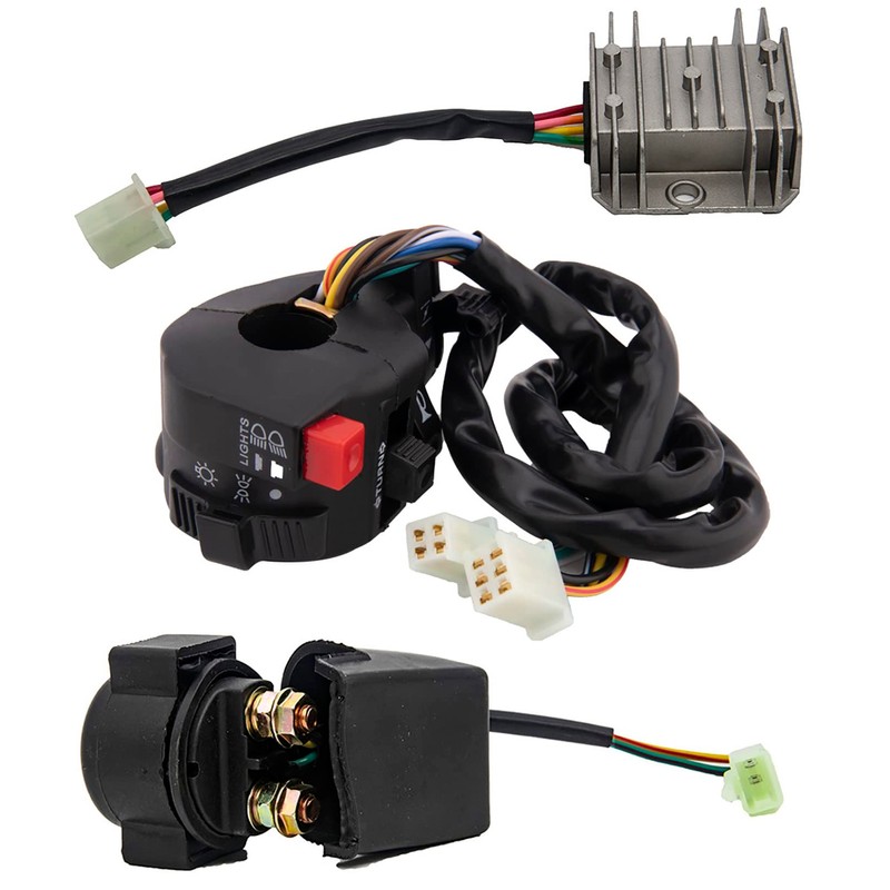 Complete Wiring Harness Kit with Electrics for ATV Quad 4