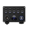 5 Gang Switch Panel, Litesort 12V 24V Inline Fuse Box
