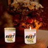 Scented Candles Gift: Glass Aromatherapy Can Burn 40 Hours Household
