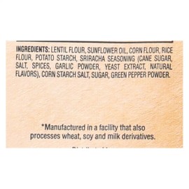 UD Daily Crave Spicy Sriracha Lentil Chips Case of 8 4.25 oz Bean Snacks