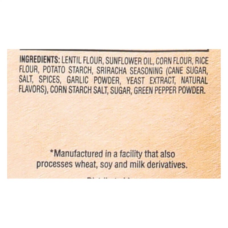 UD Daily Crave Spicy Sriracha Lentil Chips Case of 8