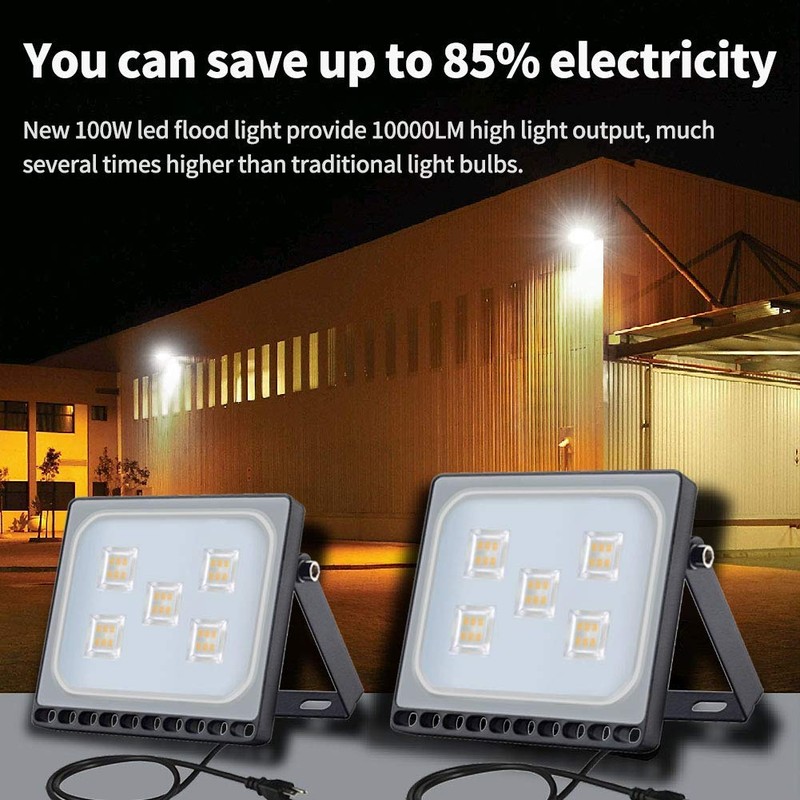 Fairyland LED Spotlight with Plug, 10 W, 20 W, 30