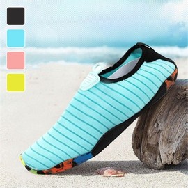 Aqua Shoes for Water Play (Men's & Women's Summer) Water Park 03 Aqua Shoes-Black M