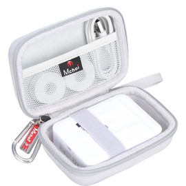 Mchoi Hard Case Fits for NIIMBOT D11/D110 Upgraded Version Label Maker for Labeler Tape Paper Roll & USB Cable, Case Only