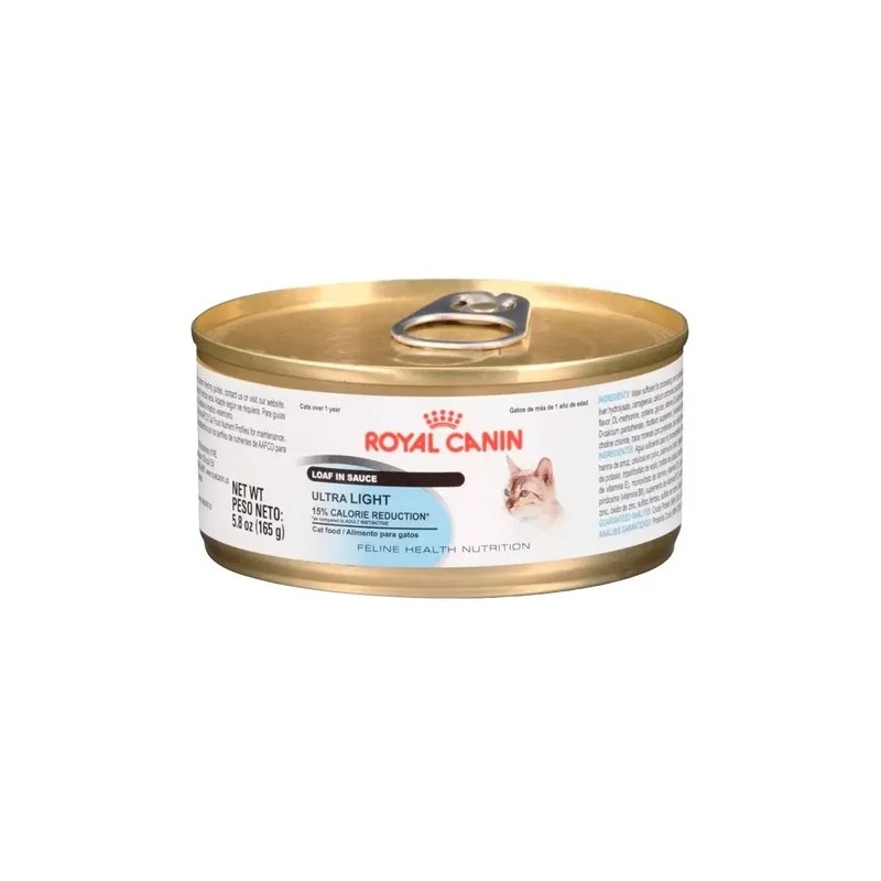 Royal Canin Ultra Light Comida Húmeda Gatos Adultos 6 X