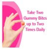 Calcio Gomitas Caltrate Gummy Bites 50 Piezas Sin Gluten Con