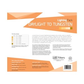LEE Filters Daylight to Tungsten Lighting Pack