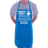 Print4U Scotland Scottish Perfect BBQ Cooking Funny Novelty Apron Blue