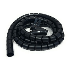 Bambelaa! Cable conduit 1.5 m, 3 m cable duct, can be shortened. Plastic flexible cable organisation, 20mm, 30mm diameter