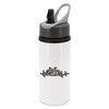 New Spirit Original Heartbeat bike cycling black text water bottle
