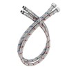 BWE 24-Inch Long Faucet Connector Braided Stainless Steel Supply Hose