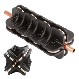 Wostore 3/8 Inch O.D. Handheld Tubing Straightener For Brake Line Fuel Line Copper/Aluminum/Steel Coils