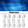5Pcs Fuse Tube Photovoltaic Protection Set Kit 1000V DC 10x38mm