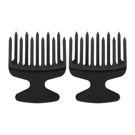 2 Pieces Mini Plastic Comb, Wide-Tooth Comb, Hair Salon Tool, Styling Comb, Curly Hair Comb.