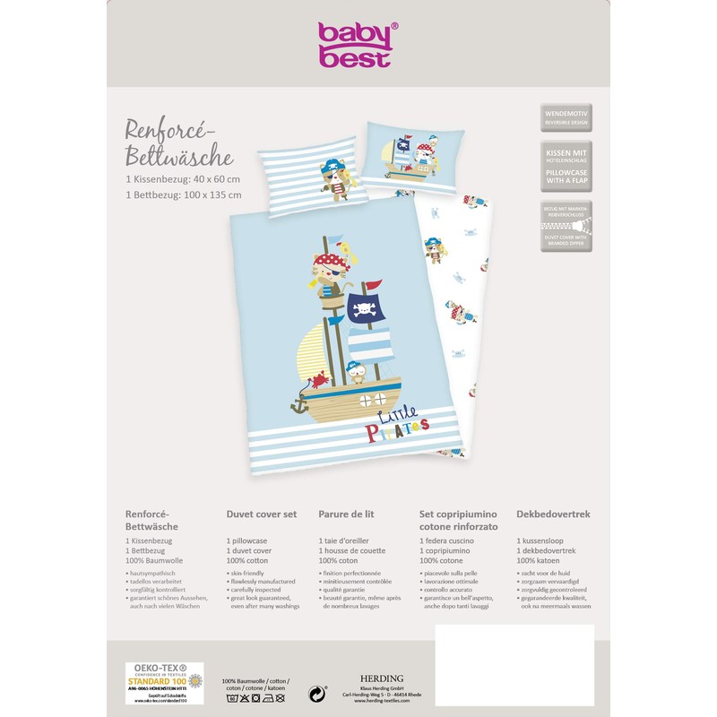 Baby Best Lara Little Pirates Bed Linen