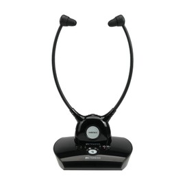 Retekess TA008 Tv Ears for Seniors, 2.4G Digital TV Headphones Wireless for Seniors, 30M, Dual Battery Combo, Independent Volume Adjustment for Left and Right Ears, for Hearing Lmpaired