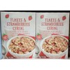 Trader Joe Flakes & Strawberries Cereal 11.7oz 332g (Two Boxes)