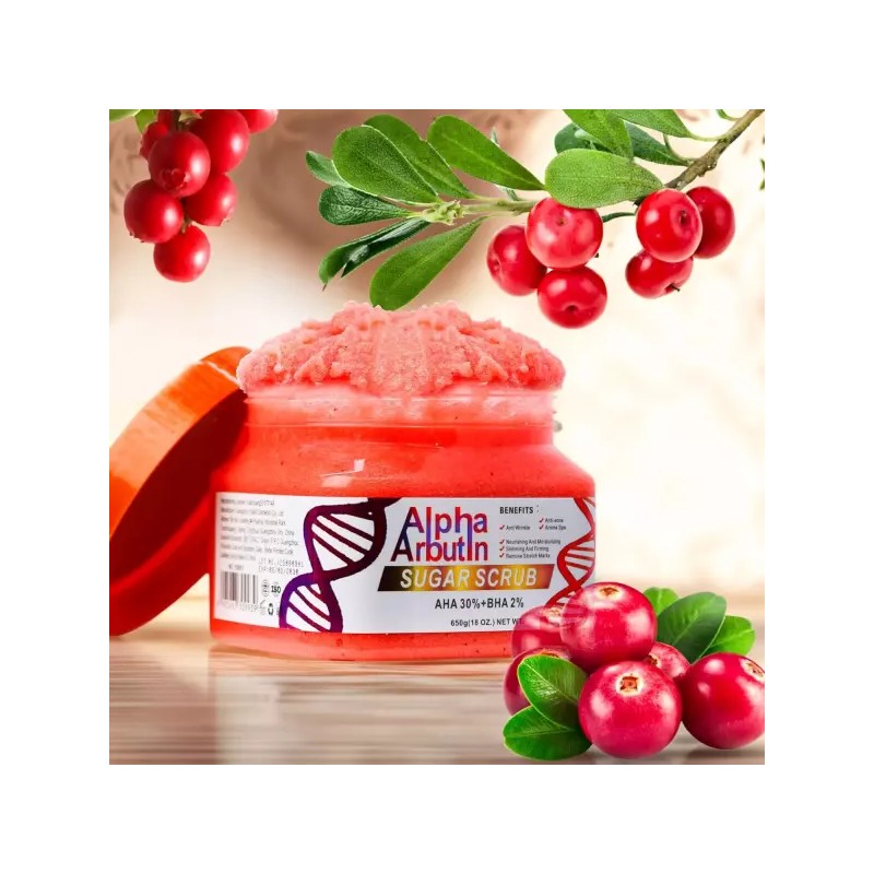 Dr. Jart+ 닥터 마이니어 알파 알부틴 슈가 바디 스크럽 AHA